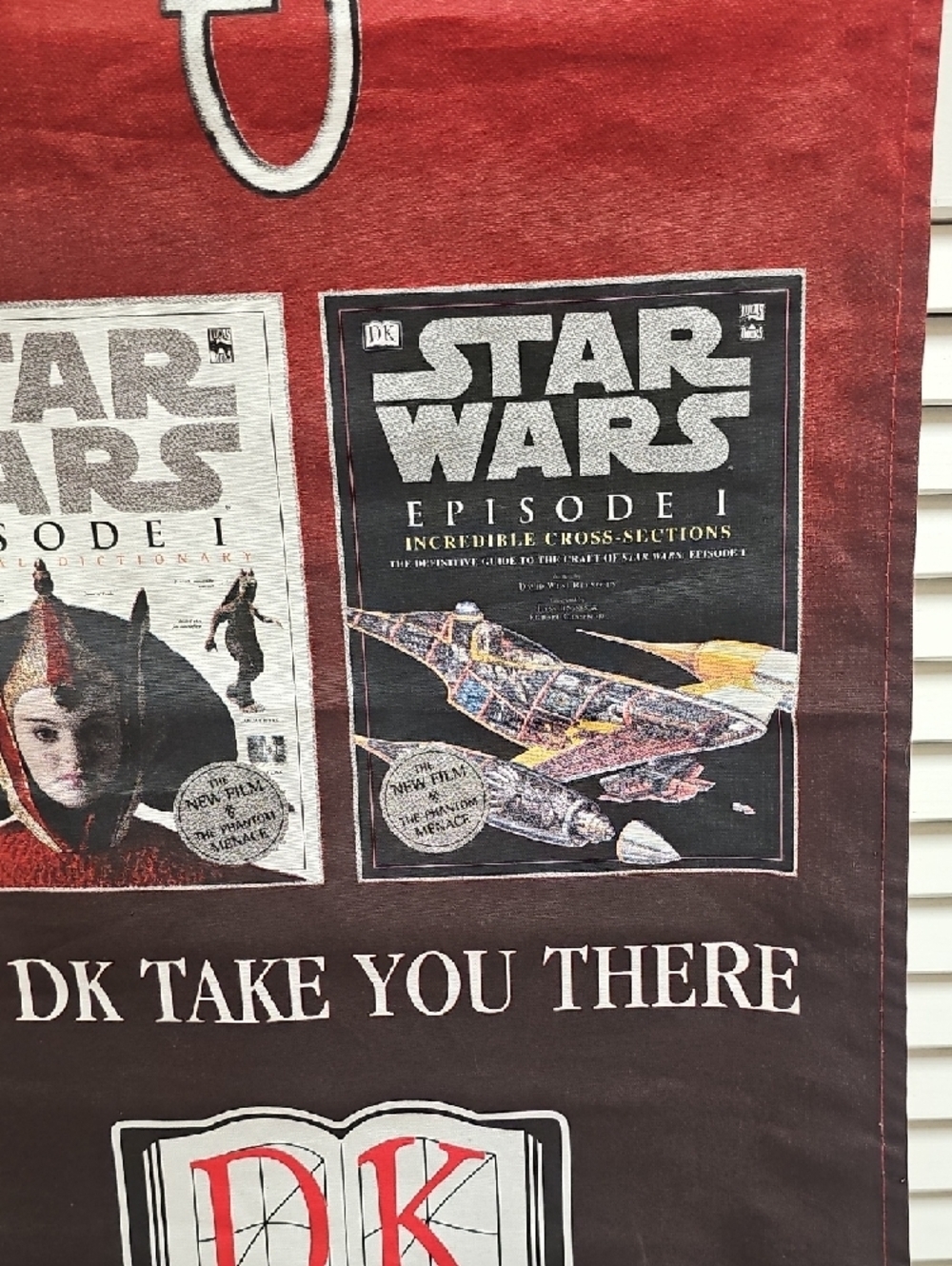 Original Star Wars Episode I Promotional Canvas Wall Hanging The Phantom Menace - Picture 4 of 7
